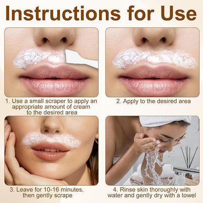 Gentle Coconut Oil Hair Removal Cream