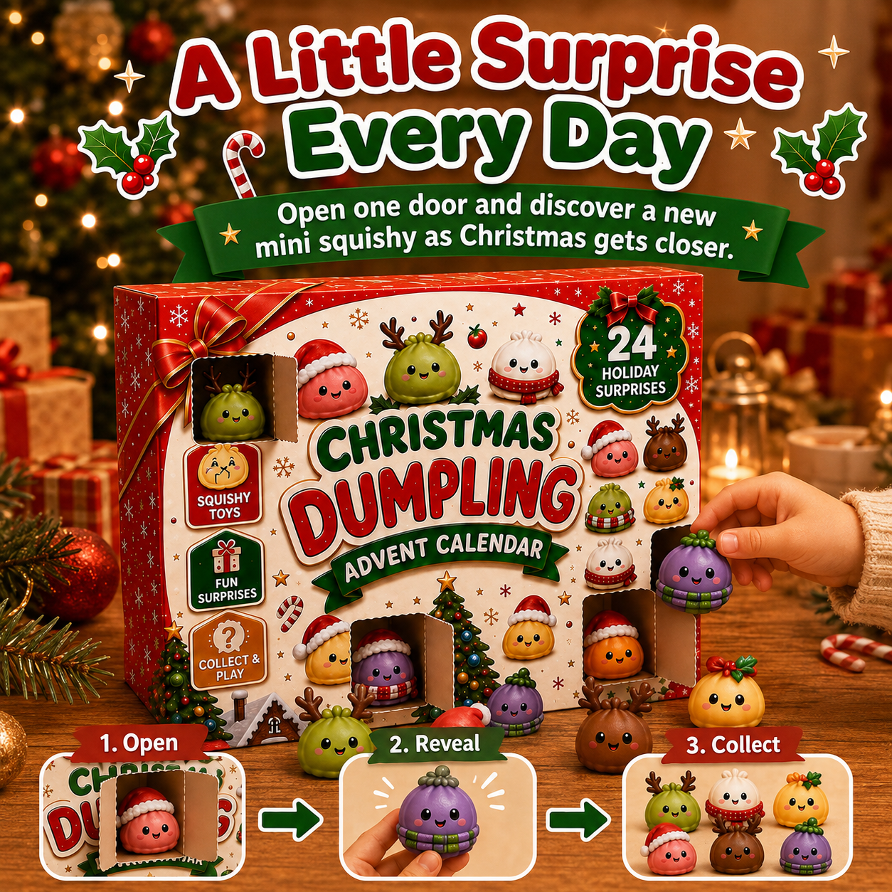 🎅 CHRISTMAS SPECIAL | 24 Days of Mini Squishies