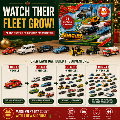 🔥 2026 Christmas Car Advent Calendar – 24 Surprises Before Christmas