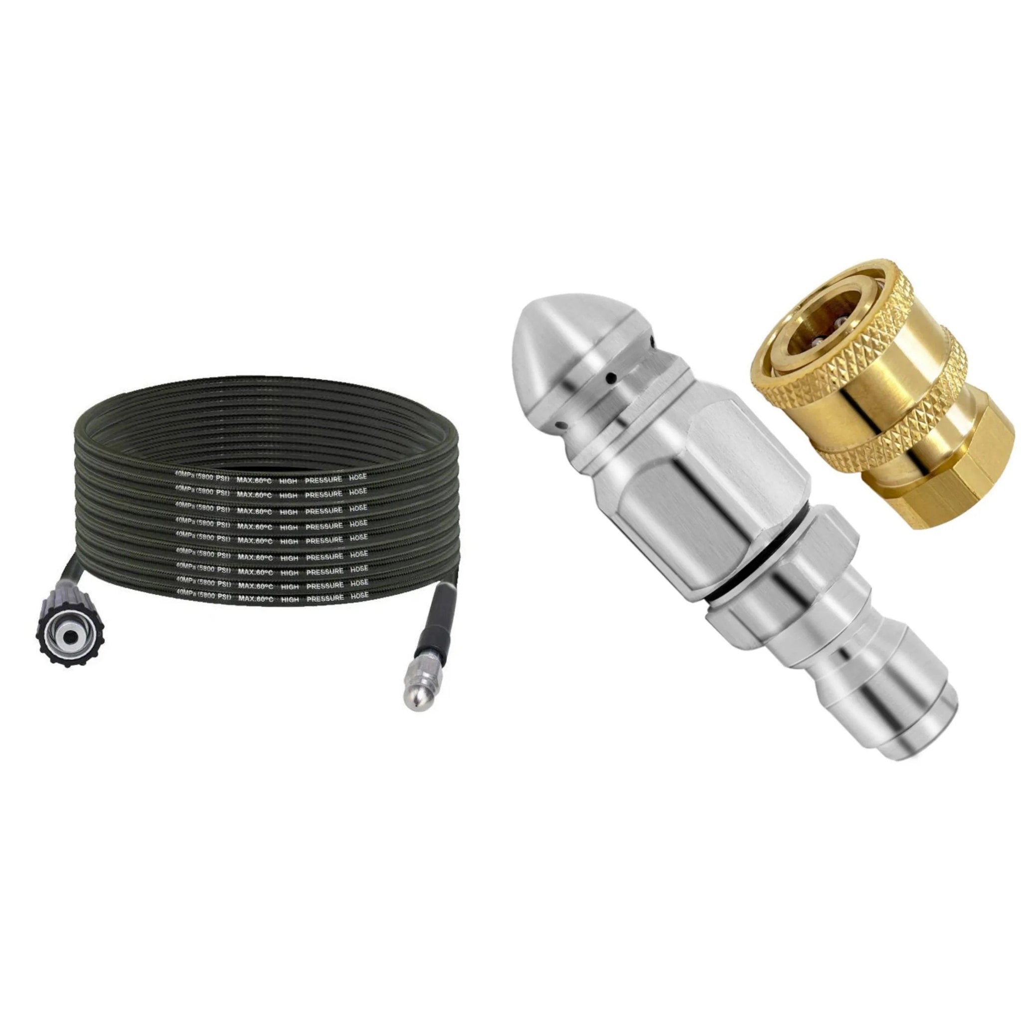 💧 Triple-layer burst-proof hose – PVC & stainless steel. Perfect for heavy-duty cleaning! 🚿🔧