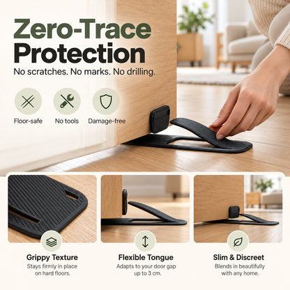 🚪 Floor Door Stopper – Foot Operated & No Drilling