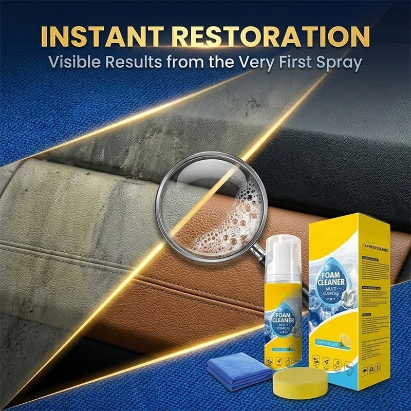 Heavy Duty 4 in 1 Multi Enzyme Foam Cleaner Spray