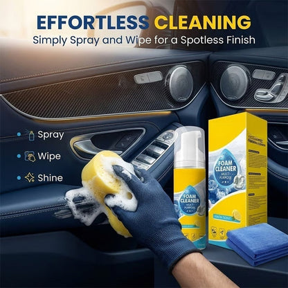 Heavy Duty 4 in 1 Multi Enzyme Foam Cleaner Spray