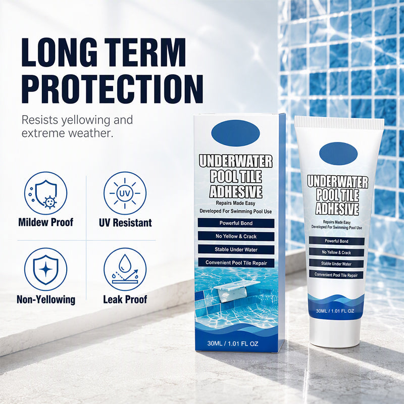 💦High Strength Underwater Pool Tile Adhesive🛠️