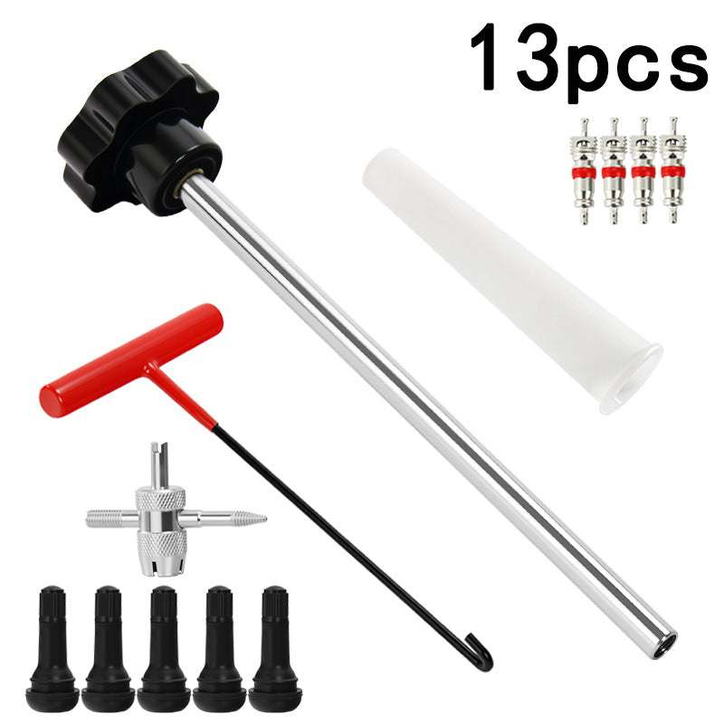 Quick Change Car Tire Valve Tool Kit