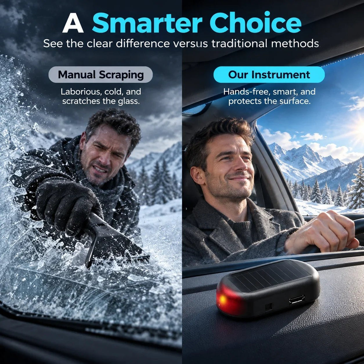 🚗Electromagnetic Snow Removal & Anti-Freeze Device for Vehicles