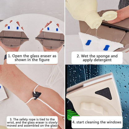 Cleaner Pro° WindowCleaning: Easy Double Sided Window Cleaning Tool