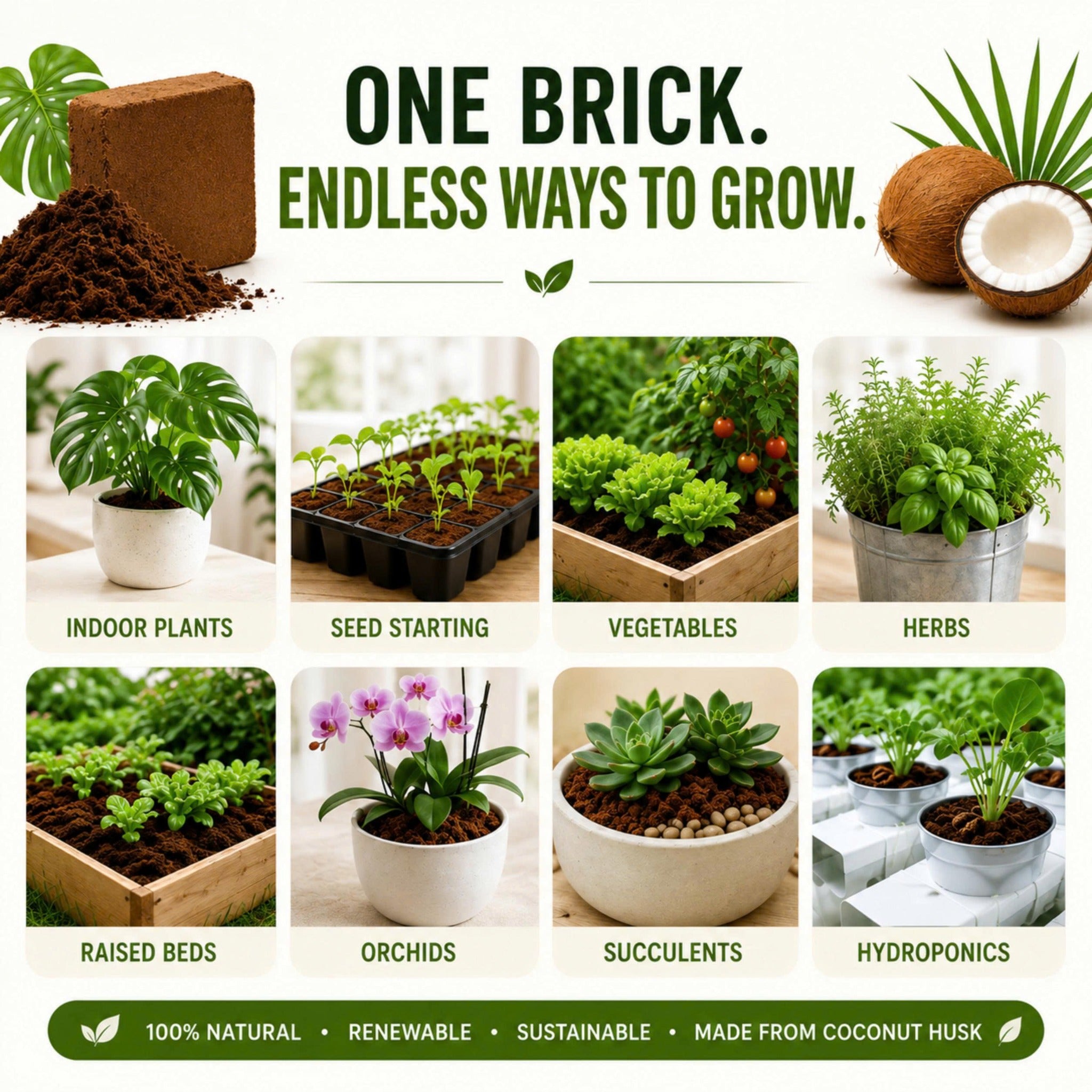 Stop Killing Your Plants With Bad Soil — Grow Stronger Plants With Natural Coco Coir