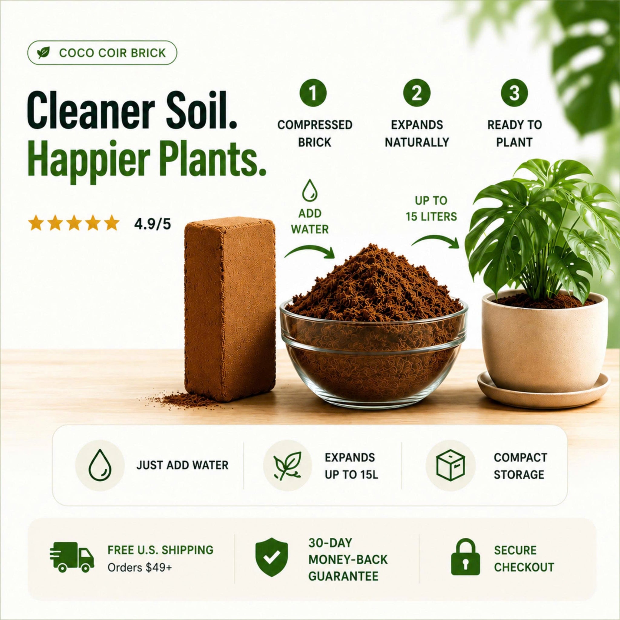 Stop Killing Your Plants With Bad Soil — Grow Stronger Plants With Natural Coco Coir