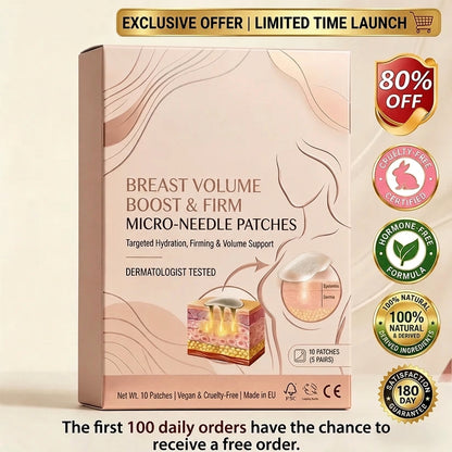 Targeted Breast Enhancement Advanced Nano Microneedle Patch