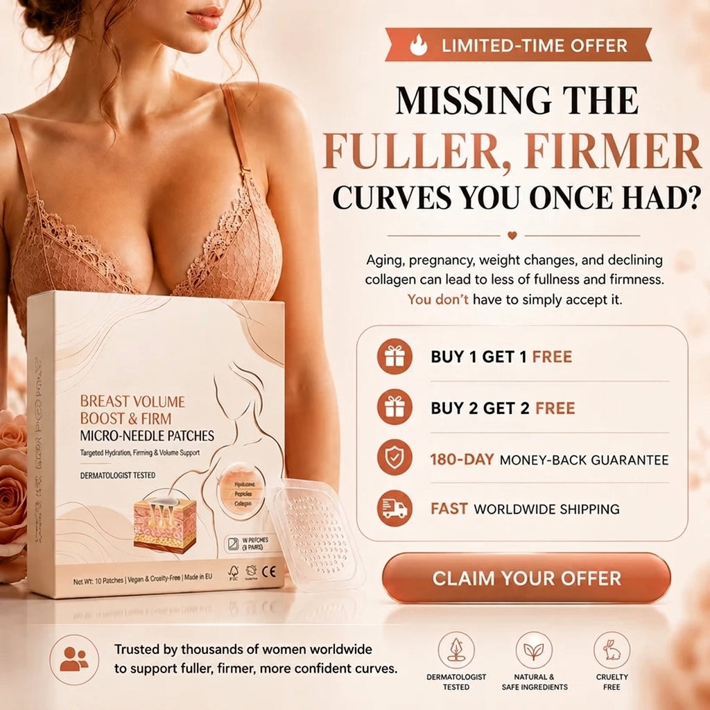 Targeted Breast Enhancement Advanced Nano Microneedle Patch