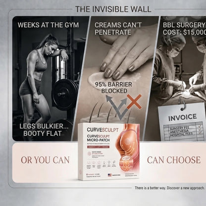 CurveSculpt Micro-Patch – Targeted Lower Body Firming & Smoothing Patches