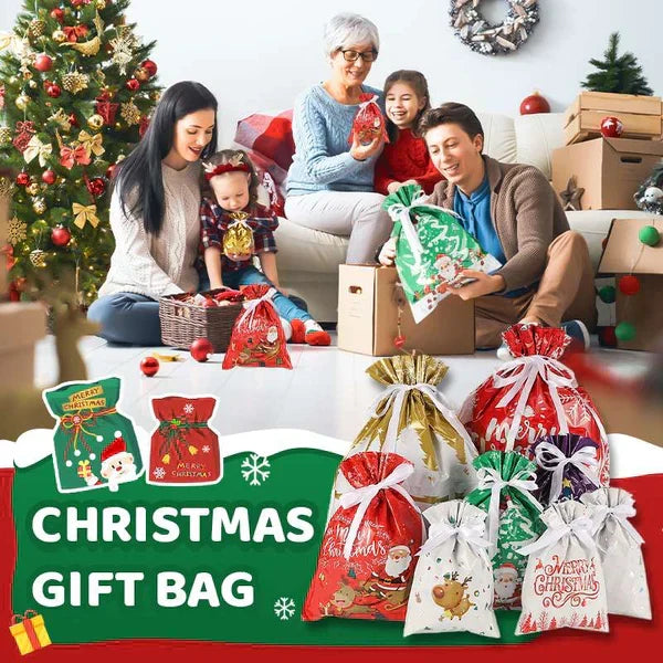 🎅The World’s Best Christmas Gift Bag With Drawstring