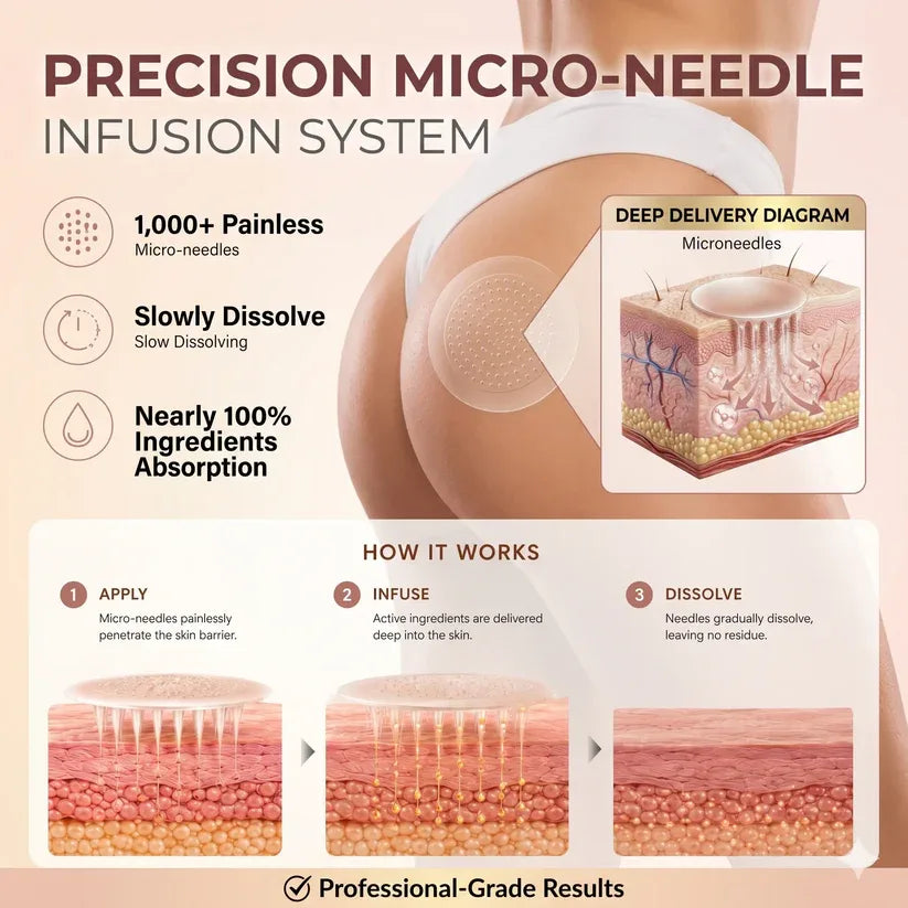 CurveSculpt Micro-Patch – Targeted Lower Body Firming & Smoothing Patches