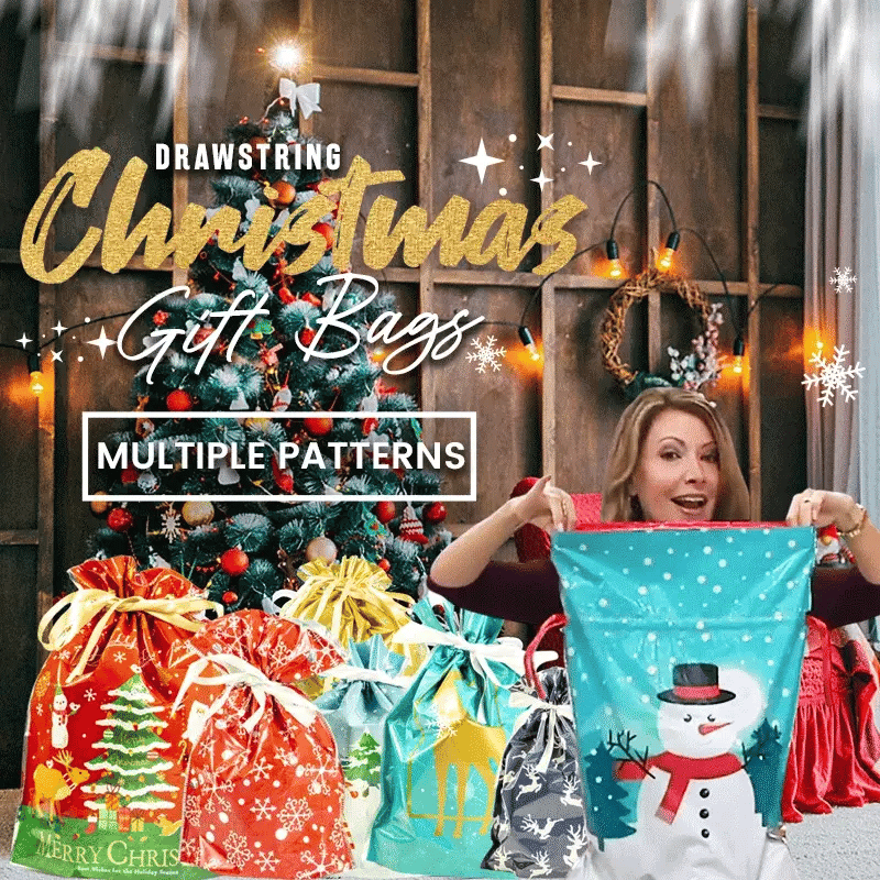 🎅The World’s Best Christmas Gift Bag With Drawstring