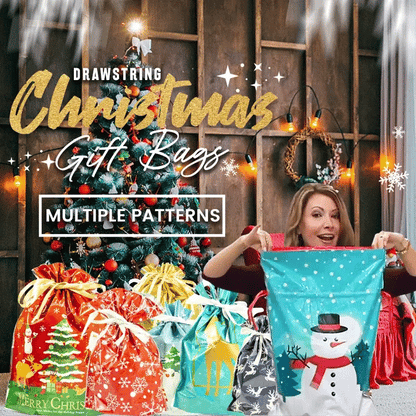 🎅The World’s Best Christmas Gift Bag With Drawstring