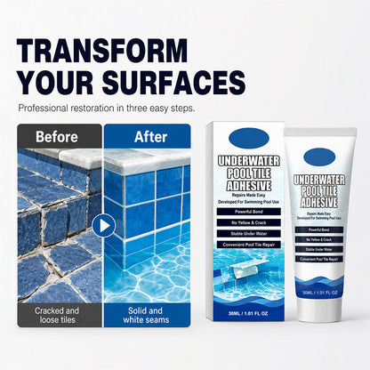 💦High Strength Underwater Pool Tile Adhesive🛠️