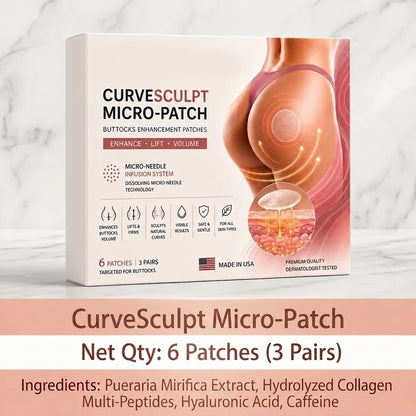 CurveSculpt Micro-Patch – Targeted Lower Body Firming & Smoothing Patches