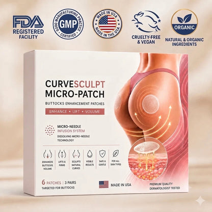 CurveSculpt Micro-Patch – Targeted Lower Body Firming & Smoothing Patches