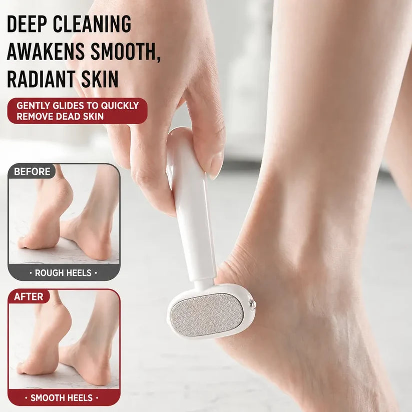 🦶 Double Sided Stainless Steel Foot Scraper Callus Remover ✨