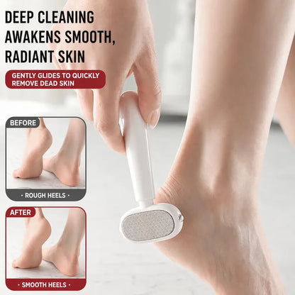 🦶 Double Sided Stainless Steel Foot Scraper Callus Remover ✨