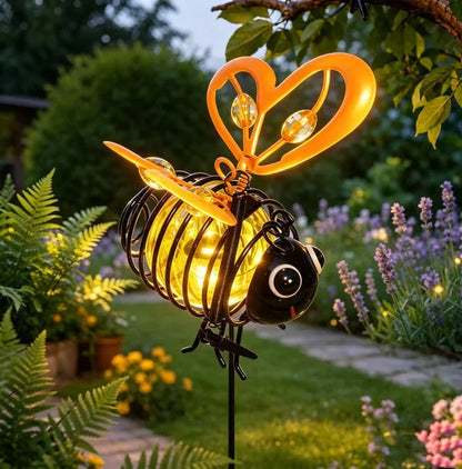 🔥50K+ SOLD! Solar-powered hanging bee lamp🌞🌜