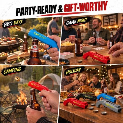 Mroace Creative Cap Gun Bottle Opener