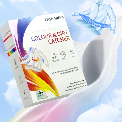100 Count Color & Dirt Catcher Laundry Sheets for Mixed Loads