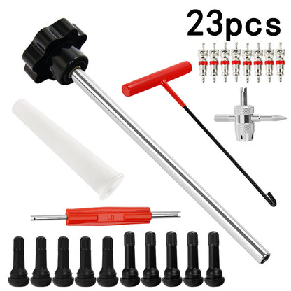Quick Change Car Tire Valve Tool Kit