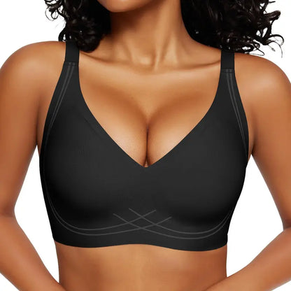 Women's Jelly Seamless Wireless Plus Size Comfort Bralette