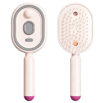 Electric Multi‑Function Mist‑Spraying Massage Cushion Comb