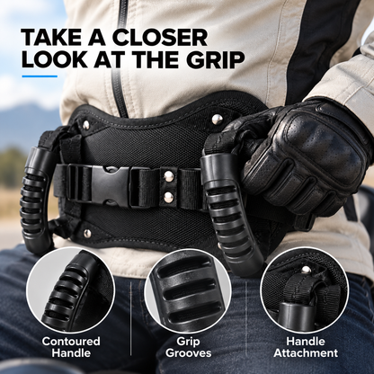 🏍️🤝 Ride Together – Motorcycle Rear Passenger Grab Handle