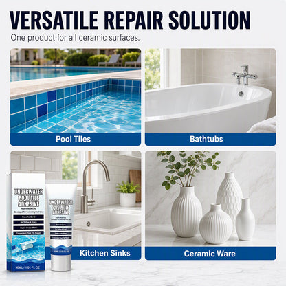 💦High Strength Underwater Pool Tile Adhesive🛠️