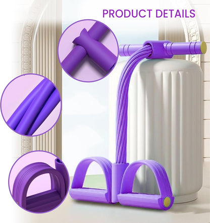 2026 latest 8-Tube Pedal Resistance Device - Detachable And Adjustable Pedal Resistance Device