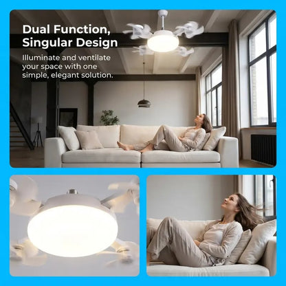 2026 New E27 Socket Ceiling Fan Light