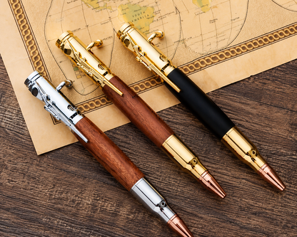 🖊 Bolt Action Wooden Bullet Pen | Crafted From Real Wood