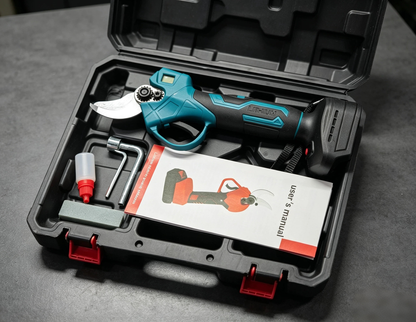 ELECTRIC PRUNING SHEARS - Cordless & 10mm Cutting Capacity, 2-Hour Fast Charge, Ergonomic Design for Garden and Orchard
