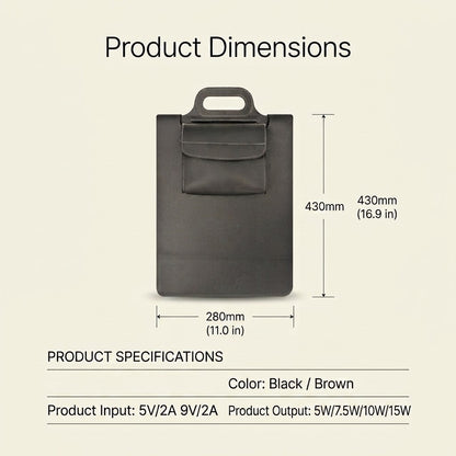 All-In-One Laptop Sleeve | Built-in 15W Wireless Charger, Laptop Stand & Mousepad, Fits up to 16"