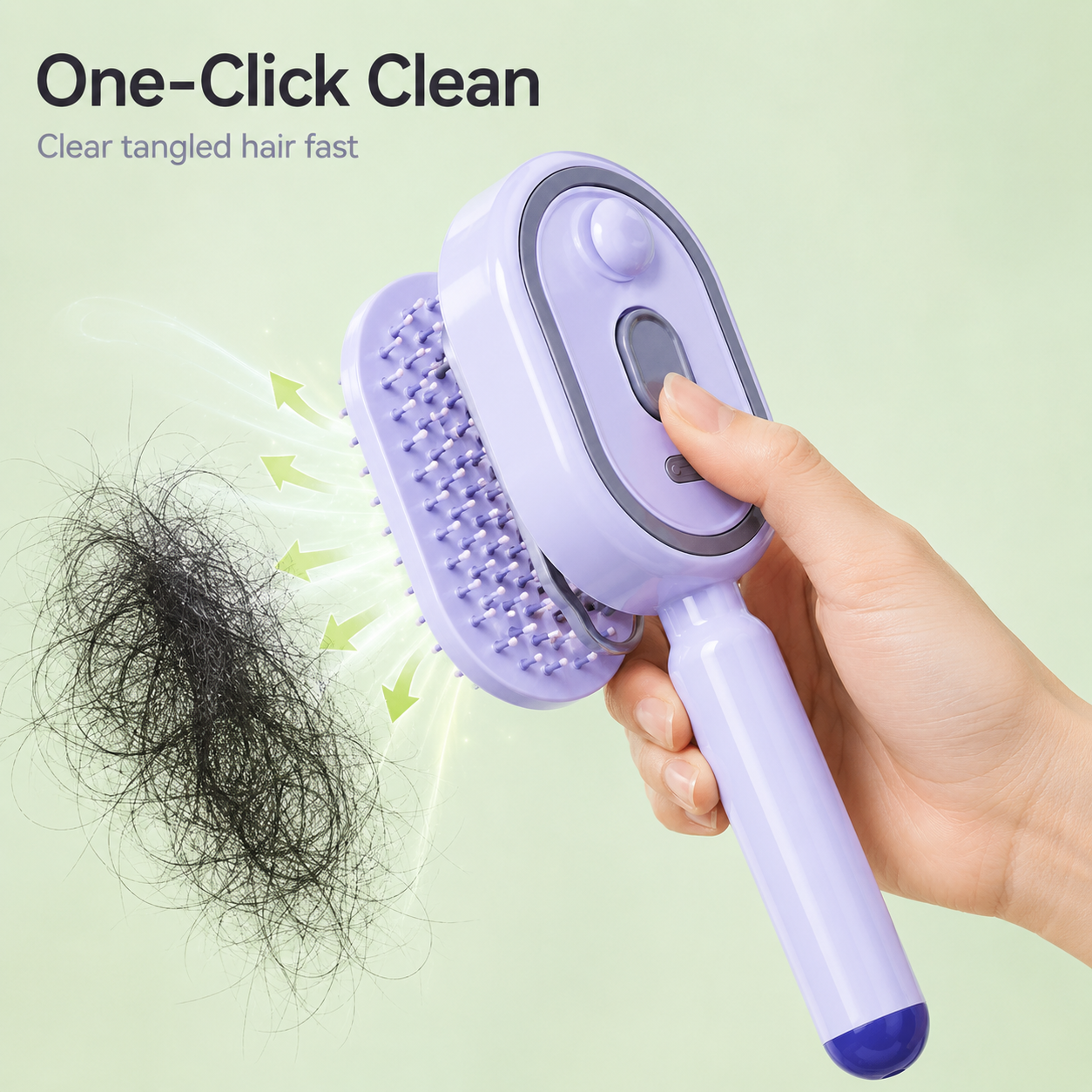 Electric Multi‑Function Mist‑Spraying Massage Cushion Comb