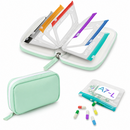 Waterproof Pill Pouch Set- 7Pcs Bags Inside
