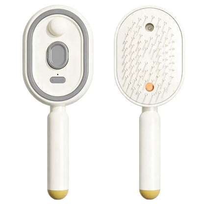Electric Multi‑Function Mist‑Spraying Massage Cushion Comb