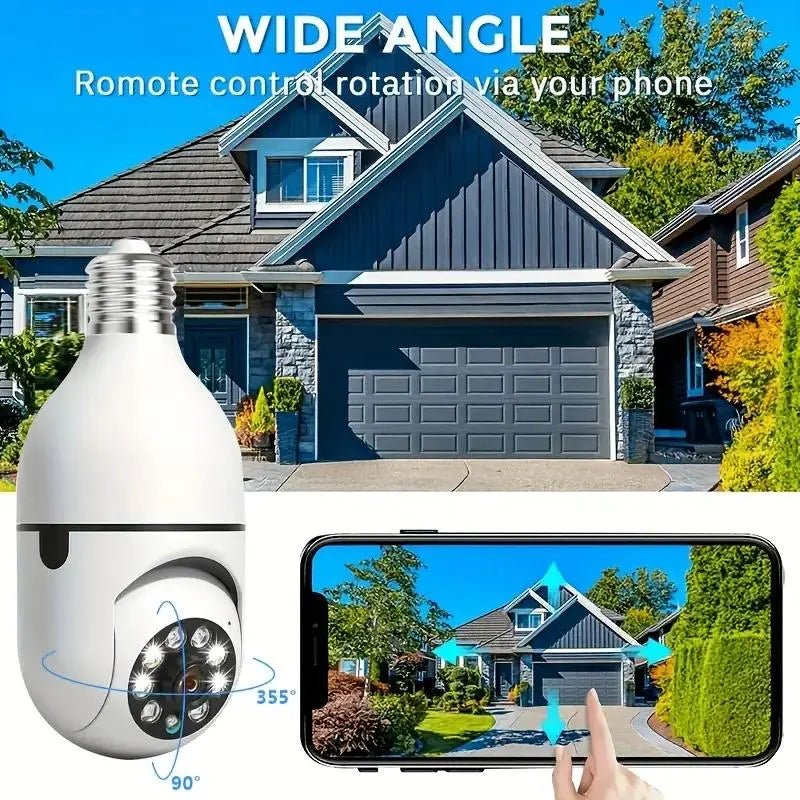 Smart WiFi Bulb Holder CCTV Security Camera
