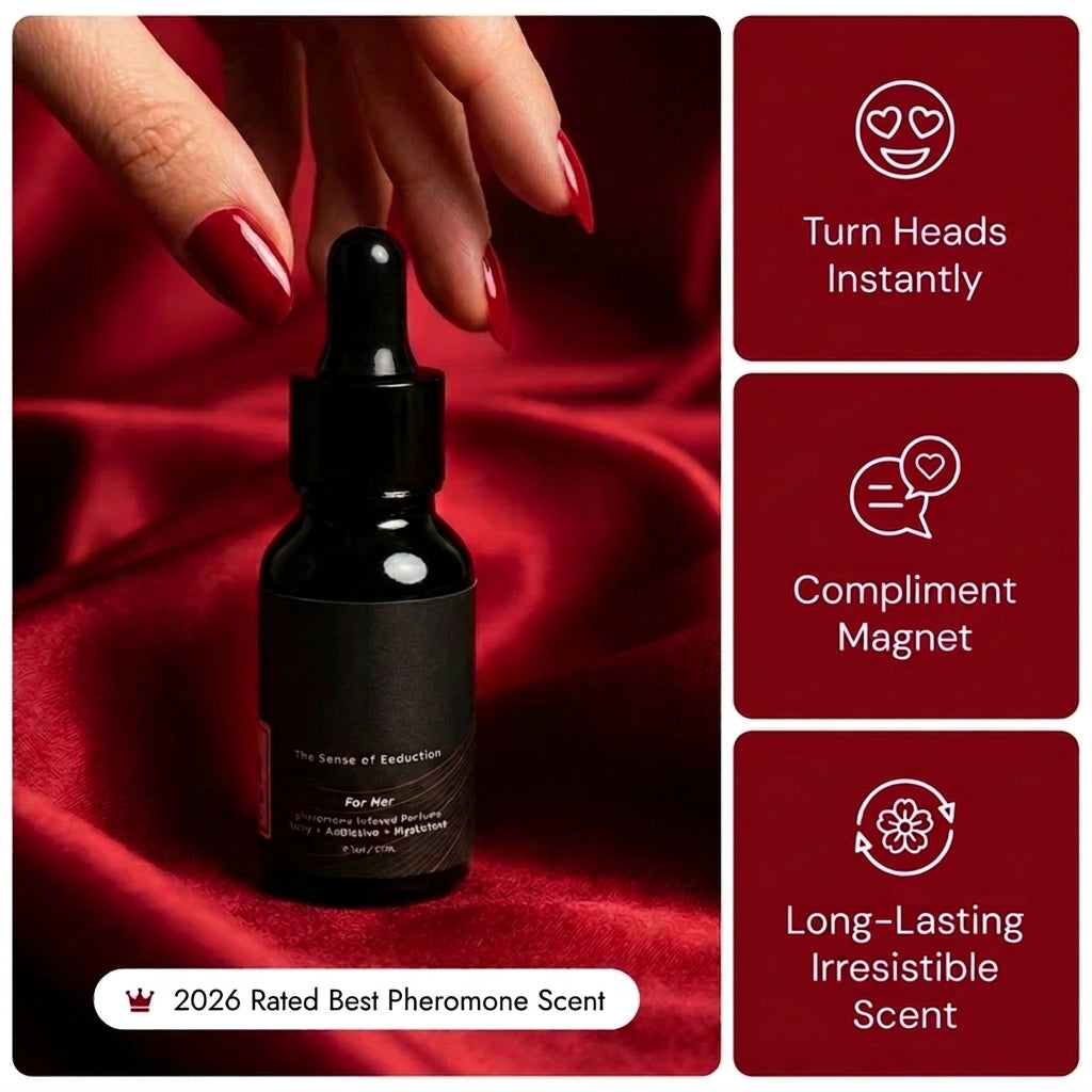 Pheromone-Inspired Floral Amber Perfume for Her