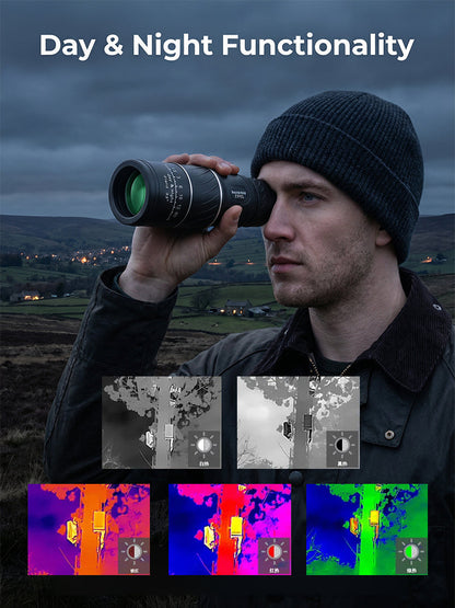Used by American Mountain Guides! 100x HD Monocular, IPX5 Waterproof & Fog-Proof🧭🔭