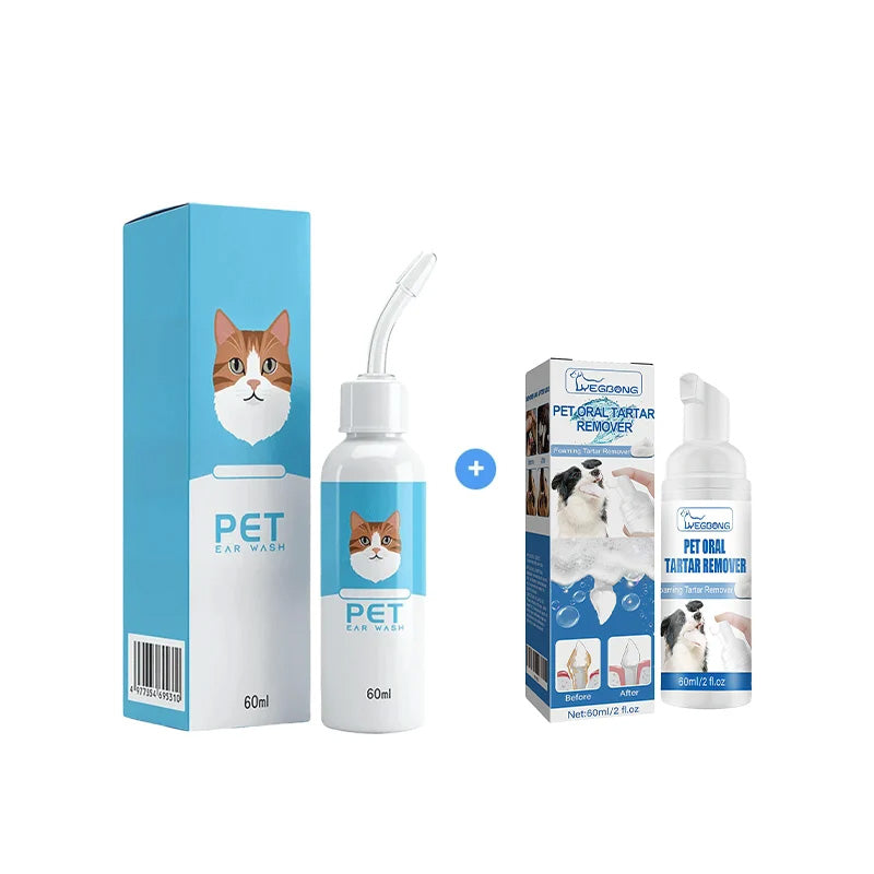 🐶🐱 Ear cleaner | Relieves itching in dogs & cats 👂