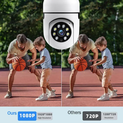 Smart WiFi Bulb Holder CCTV Security Camera