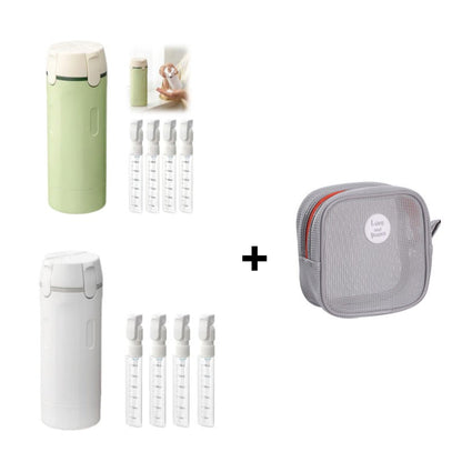 4-in-1 Refillable Travel Dispenser Bottles