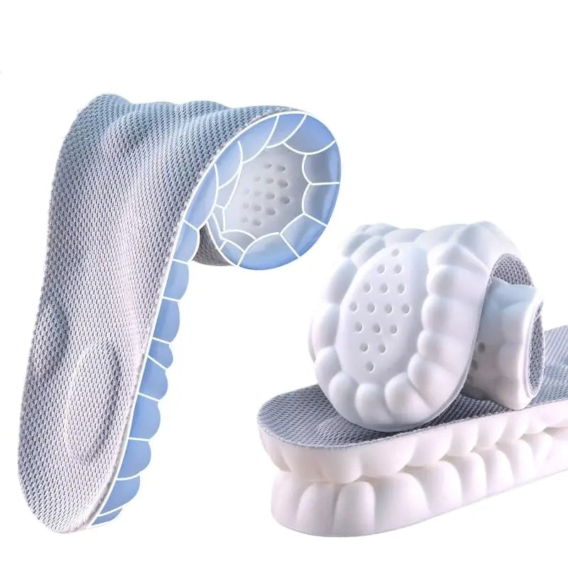 4D Cloud Insoles, Shock Absorption Foot Pads for Men Women☁️