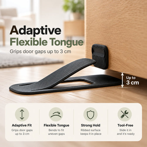 🚪 Floor Door Stopper – Foot Operated & No Drilling