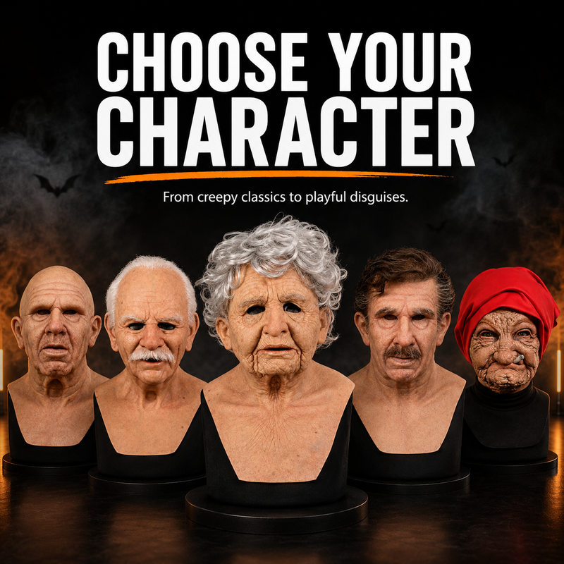 MorphMask different character styles